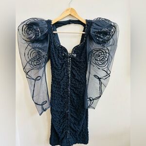 Designer Karen Okada for David Howard CLIMAX vintage Dress